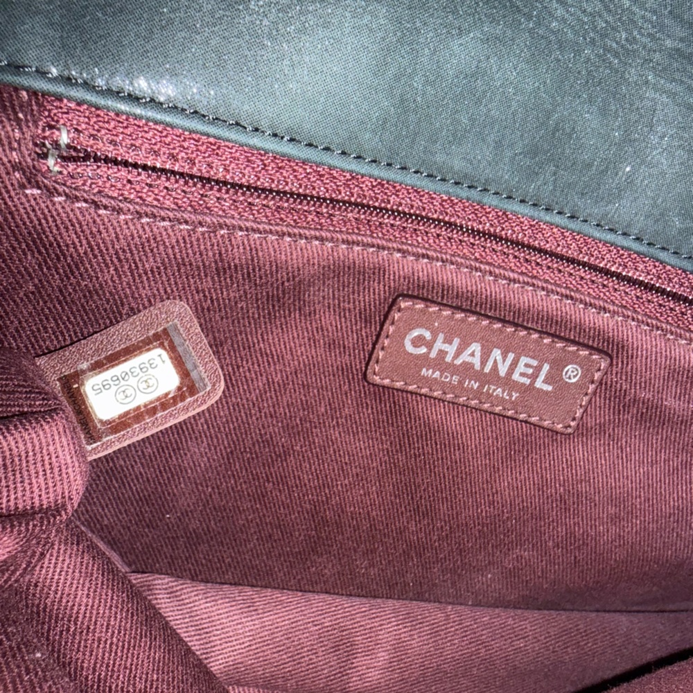 Chanel Iridescent Calfskin “In The Mix” Flap Satchel –Excellent & Dust Bag & Box - Picture 14 of 15